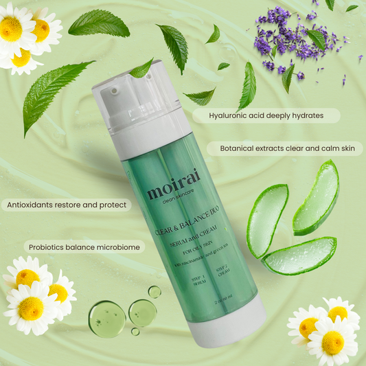 Clear & Balance Duo serum+cream - My Store
