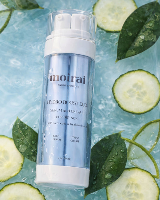 Hydro Boost Duo | Dual-Delivery Hydration Serum & Cream for Dry Skin - Moirai Skincare