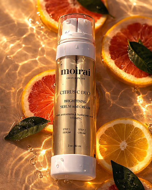 Citrus C Duo | Dual-Delivery Vitamin C Serum & Brightening Cream for Radiance - Moirai Skincare