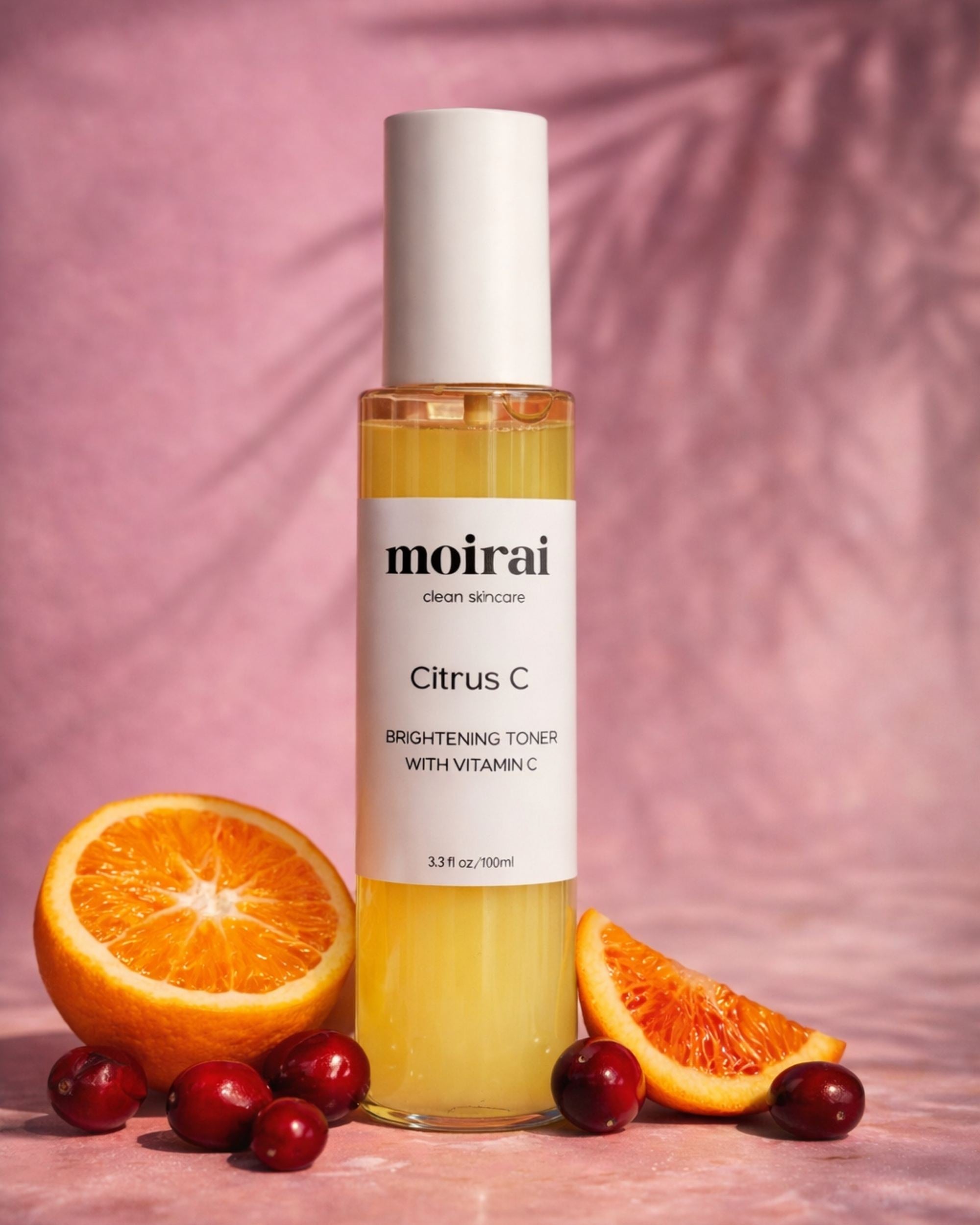 Citrus-C Brightening Toner with Pink Grapefruit and Vit. C - Moirai Skincare