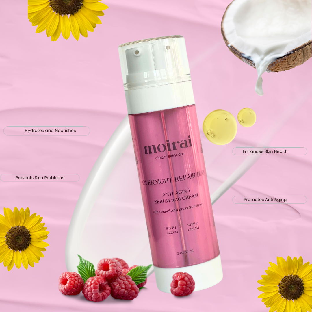 Overnight Repair Duo serum+cream with Retinol and Bakuchiol - My Store
