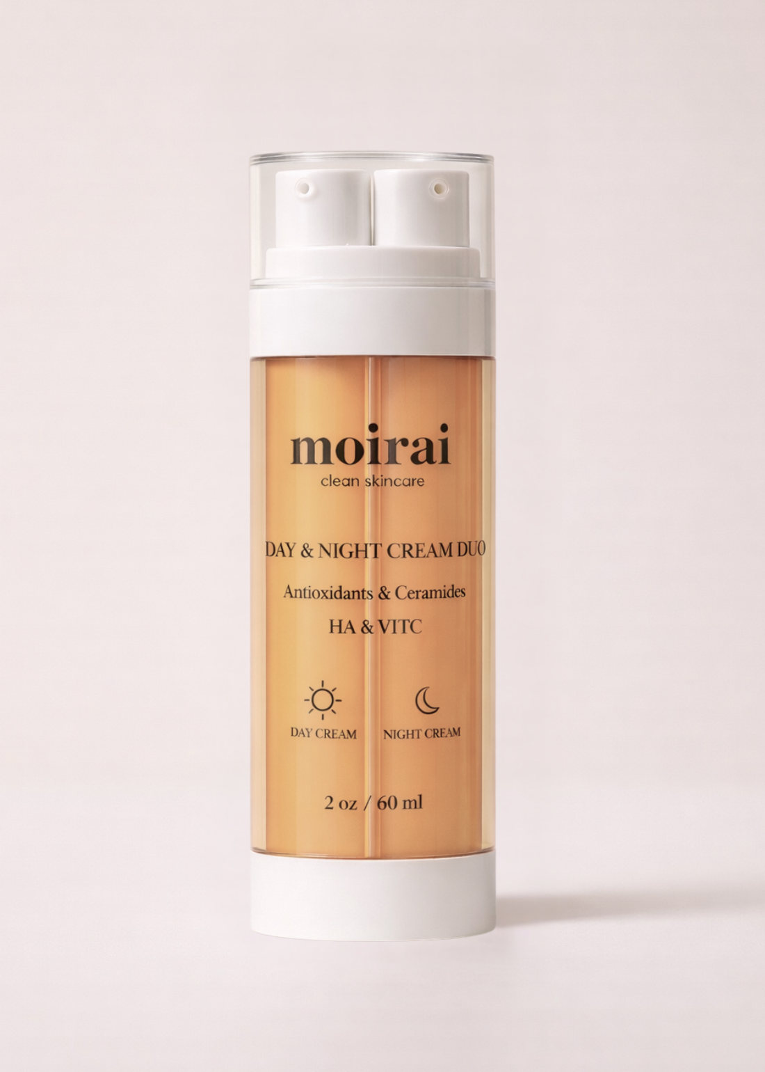 Day Cream & Night Cream Duo-24 Hour Nourishment & Protection