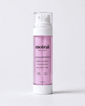 Moirai Calm & Repair Duo serum and cream in one bottle with ceramide complex and the Dual-Delivery System, designed to support the skin barrier and provide hydration for sensitive skin