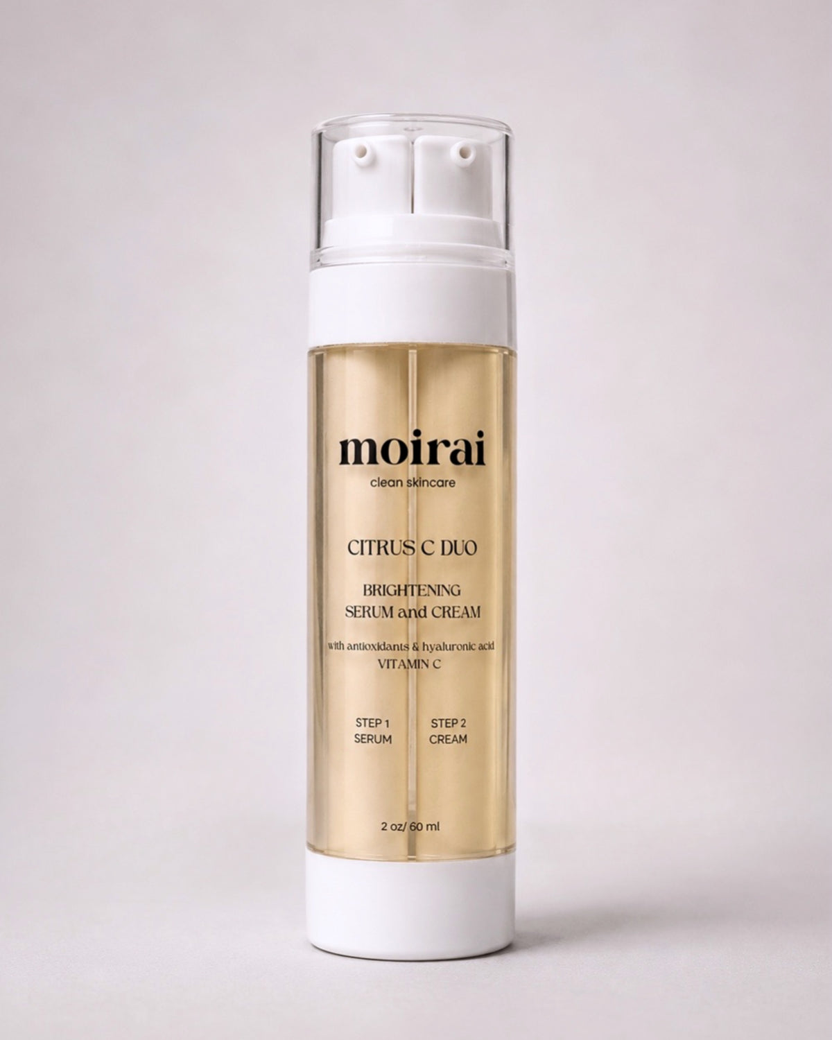 Citrum C Citrus-C Vitamin C Serum + Cream Duo | Dual-Chamber Moirai skincare ...