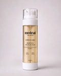 Moirai Citrus C Duo brightening dual-delivery serum and cream bottle with vitamin C and antioxidants on a light gray background