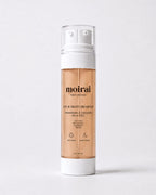 Moirai Day & Night Cream Duo dual-chamber day cream and night cream in one bottle with antioxidants, ceramides, hyaluronic acid and vitamin C for daily hydration, skin barrier support and overnight nourishment