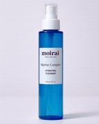 Moirai Marine Complex Hydrating Cleanser blue bottle gentle face cleanser