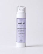 Moirai Microbiome Support Duo probiotic serum and cream in one bottle featuring the Dual-Delivery System to support the skin microbiome, balanced hydration, barrier support and sensitive skin